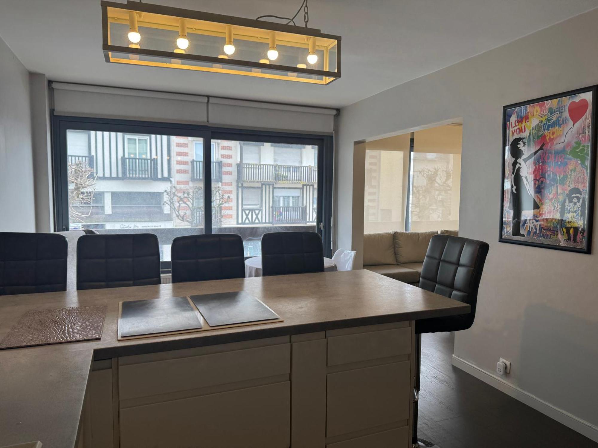 Appartement Place Morny, Hyper Centre ! Довил Екстериор снимка
